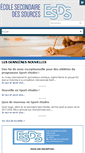 Mobile Screenshot of ecoledessources.com